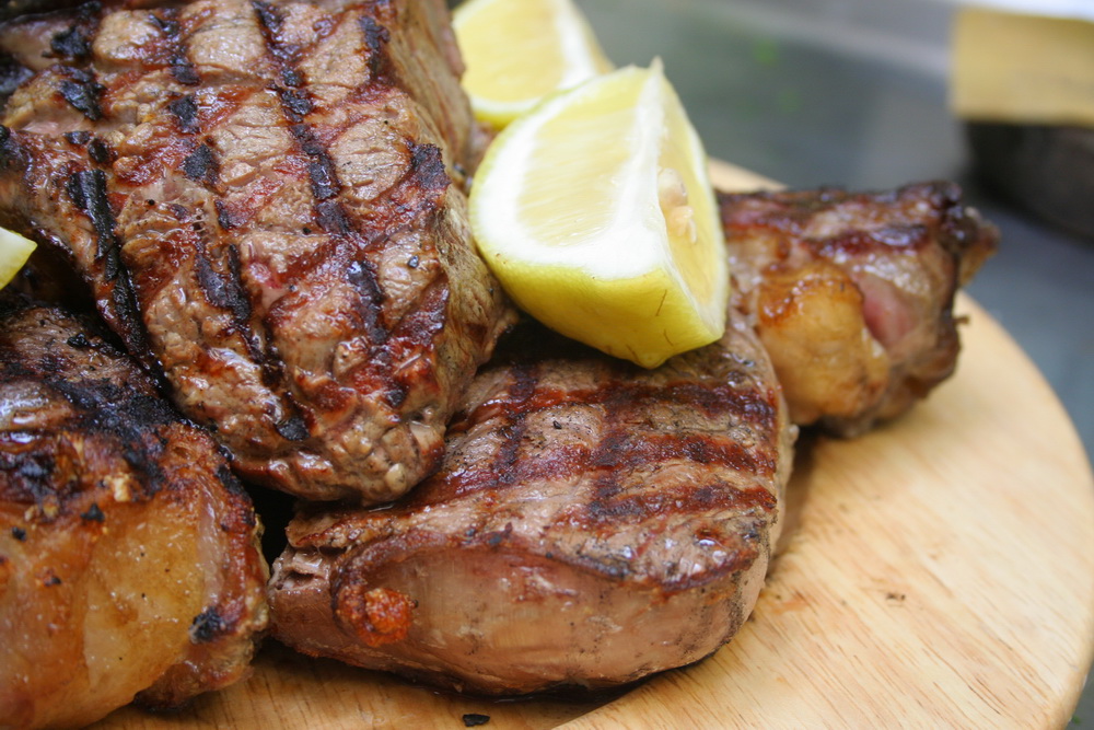 The florentine t-bone steak was born in Piazza San Lorenzo